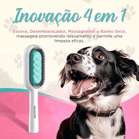 Escova Tira-Pelos instantânea para Pets
